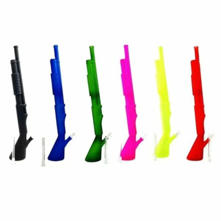 Shotgun Design Waterpipe - 27 Inches - WPVC175