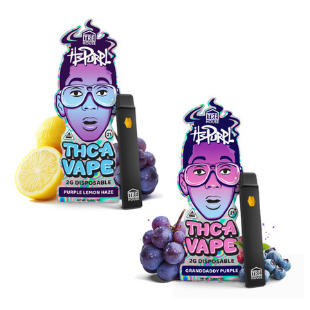 Tre House Itspurple THC-A Disposable - 2 Grams Tre House Itspurple THC-A Disposable - 2 Grams
