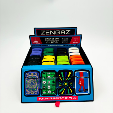 Zengaz Bullet Lighter - 28 Counts Per Display - 97101US - Assorted Zengaz Bullet Lighter - 28 Counts Per Display - 97101US - Assorted