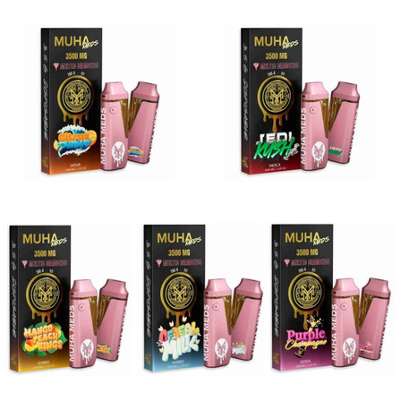 Muha Meds Melted Diamonds Delta 9+Thc-A Disposable - 3.5 Gram Muha Meds Melted Diamonds Delta 9+Thc-A Disposable - 3.5 Gram