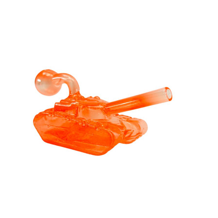 Mini Glass Tank Waterpipe - Oil Burner - 5 Inch - Assorted - WPPC98