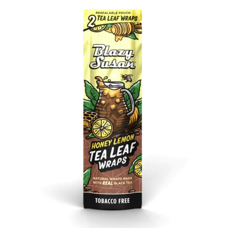 BLAZY SUSAN HONEY LEMON TEA WRAPS 2/Pk 25Pk/Box BLAZY SUSAN HONEY LEMON TEA WRAPS 2/Pk 25Pk/Box