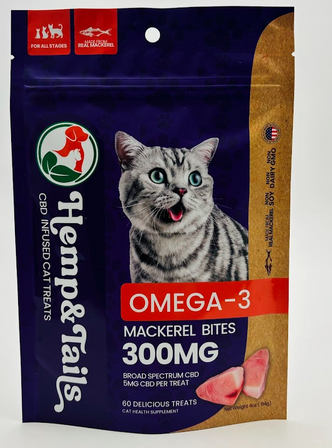 AGFN HEMP N TAILS CBD 300mg CAT TREATS MACKEREL BITES AGFN HEMP N TAILS CBD 300mg CAT TREATS MACKEREL BITES