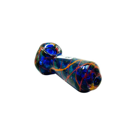 HANDPIPE 3.5" THICK GLASS ASST DESIGN HANDPIPE 3.5" THICK GLASS ASST DESIGN
