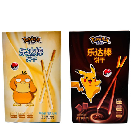 EXOTIC POKEMON COOKIE STICKS EXOTIC POKEMON COOKIE STICKS