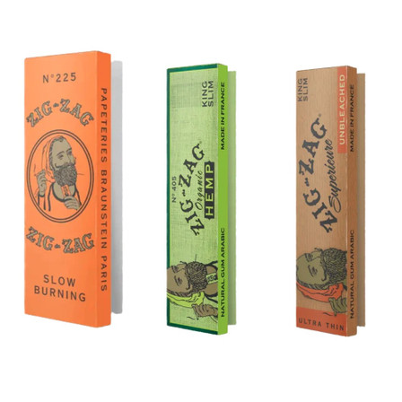 ZIG ZAG - VINTAGE ROLLIN PAPERS 32pk/24ct KING SLIM ZIG ZAG - VINTAGE ROLLIN PAPERS 32pk/24ct KING SLIM