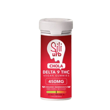SILI x URB D9 450mg GUMMIES 30/Jar CHOLA SILI x URB D9 450mg GUMMIES 30/Jar CHOLA