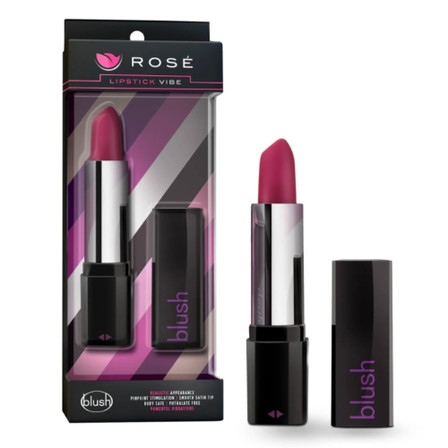 BLUSH ROSE Adult Toy LIPSTICK VIBRATOR BLUSH ROSE Adult Toy LIPSTICK VIBRATOR