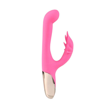 MAIA MAUI Adult Toy DUAL MOTOR G-SPOT POT LEAF MASSAGER PINK MAIA MAUI Adult Toy DUAL MOTOR G-SPOT POT LEAF MASSAGER PINK