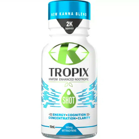 K TROPIX 2K Series KRATOM 100mg SHOT 15ml 12 K TROPIX 2K Series KRATOM 100mg SHOT 15ml 12