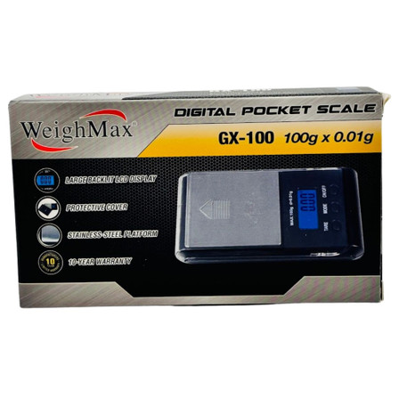 SCALE WEIGHMAX GX-100g x0.01g SCALE WEIGHMAX GX-100g x0.01g