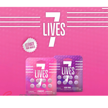 7 LIVES 7OH 18mg TABS 8 PER PACK 7 LIVES 7OH 18mg TABS 8 PER PACK