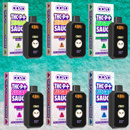 DOZO Sugar Sauce THC-P+D8/9+HHC 5g DISPOSABLE DOZO Sugar Sauce THC-P+D8/9+HHC 5g DISPOSABLE