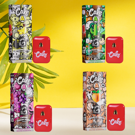 CAKE A MELTED DIAMOND THC-A+THC-P 3G DISPOSABLE CAKE A MELTED DIAMOND THC-A+THC-P 3G DISPOSABLE