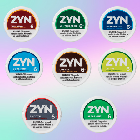 ZYN NICOTINE POUCHES 15 PER PACK 6MG ZYN NICOTINE POUCHES 15 PER PACK 6MG
