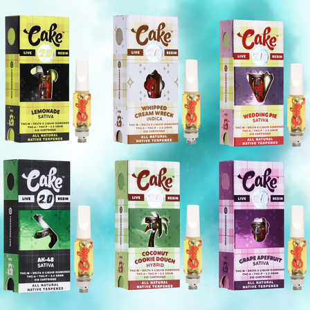 CAKE 2.0 TKO LIVE RESIN LIQUID DIAMONDS D8+THC-A/M/P 2g CARTRIDGE CAKE 2.0 TKO LIVE RESIN LIQUID DIAMONDS D8+THC-A/M/P 2g CARTRIDGE