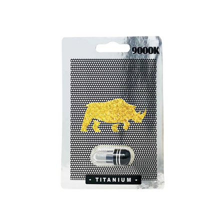 RHINO TITANIUM 9000K CAPS 24 PACK BOX RHINO TITANIUM 9000K CAPS 24 PACK BOX