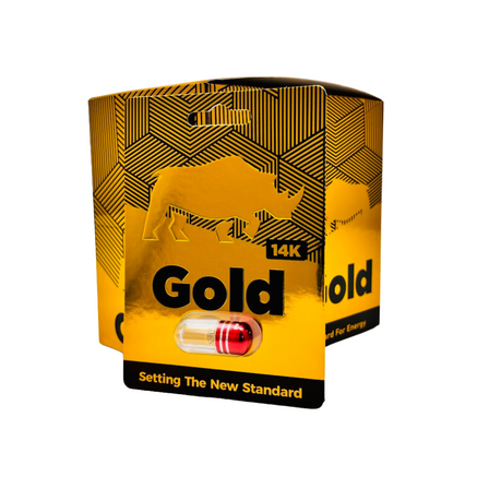 RHINO GOLD 14K CAPS 24 PER BOX RHINO GOLD 14K CAPS 24 PER BOX