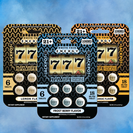 777 JACKPOT Plant Based Alkaloids 18mg TABS 6 PER PACK 777 JACKPOT Plant Based Alkaloids 18mg TABS 6 PER PACK