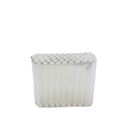 PCST1 STRAIGHT TUBE 4" 50PK 4mm GLASS PCST1 STRAIGHT TUBE 4" 50PK 4mm GLASS