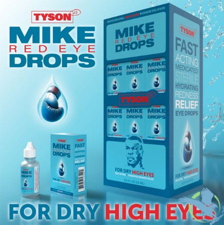 TYSON 2.0 MIKE Red Eye Drops 15ml TYSON 2.0 MIKE Red Eye Drops 15ml