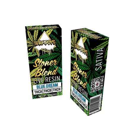 TERPBOYS STONER BLEND LIVE ROSIN THC-A/B/H 3g DISPOSABLE TERPBOYS STONER BLEND LIVE ROSIN THC-A/B/H 3g DISPOSABLE