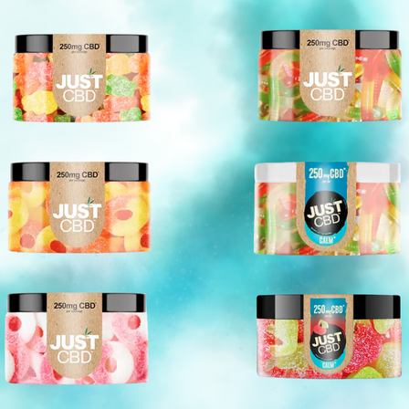 JUST CBD 250mg GUMMIES JUST CBD 250mg GUMMIES