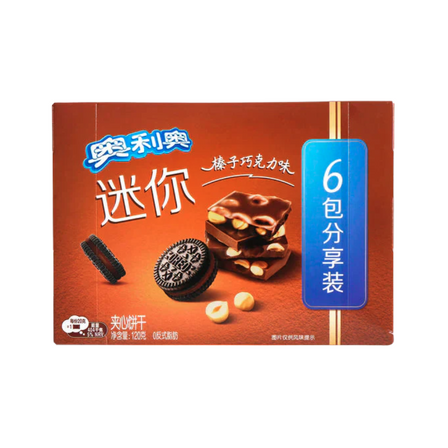 EXOTIC OREO MINI 120g HAZELNUT CHOCOLATE EXOTIC OREO MINI 120g HAZELNUT CHOCOLATE