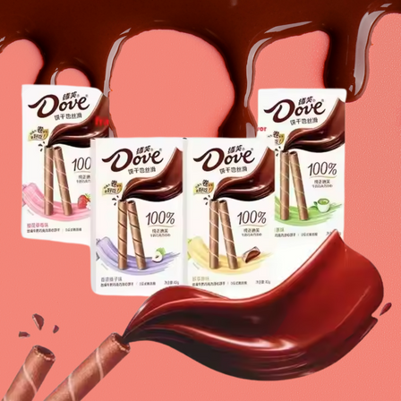 EXOTIC DOVE CHOCO ROLLS
