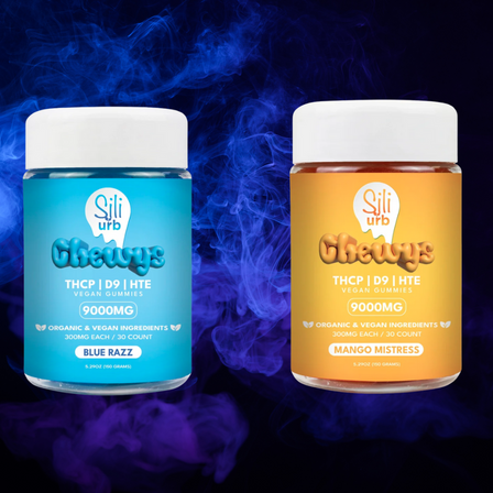 SILI x URB D9+THC-P+HTE 9000mg GUMMIES 30/Jar SILI x URB D9+THC-P+HTE 9000mg GUMMIES 30/Jar