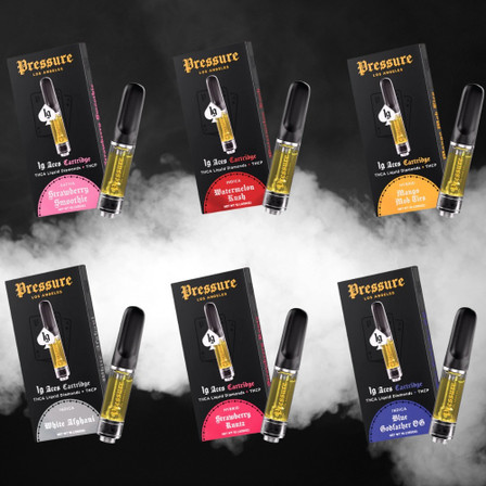 PRESSURE ACES Liquid Diamond THC-A/P 1g Cartridge PRESSURE ACES Liquid Diamond THC-A/P 1g Cartridge