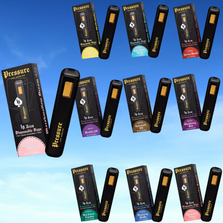 PRESSURE ACES Liquid Diamond THC-A/P 1g Disposable PRESSURE ACES Liquid Diamond THC-A/P 1g Disposable