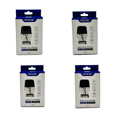 SMOK NOVO POD SLR Mesh 2ml 3 per pack SMOK NOVO POD SLR Mesh 2ml 3 per pack