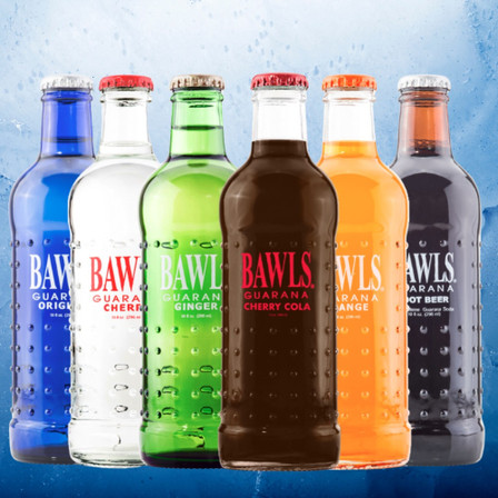 EXOTIC SODA BAWLS 10oz. BOTTLE EXOTIC SODA BAWLS 10oz. BOTTLE
