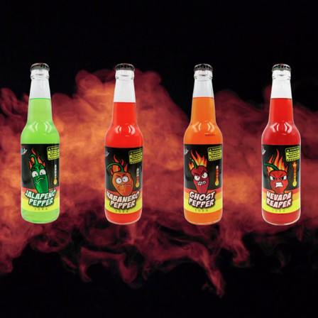 EXOTIC SODA ROCKET FIZZ 12oz. BOTTLE EXOTIC SODA ROCKET FIZZ 12oz. BOTTLE