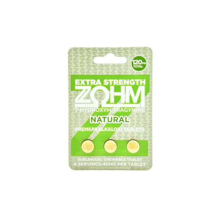 ZOHM Extra Strength 7OH 40mg TABS NATURAL ZOHM Extra Strength 7OH 40mg TABS NATURAL
