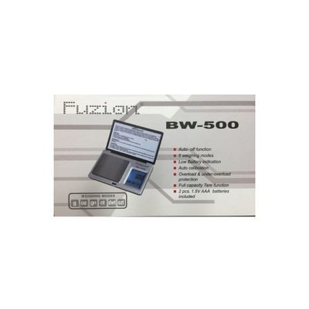 FUZION SCALE 500g x 0.01g BW-500 FUZION SCALE 500g x 0.01g BW-500