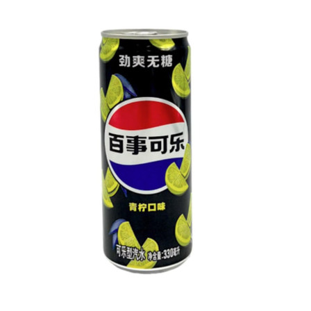 EXOTIC SODA PEPSI 330ml CAN ZERO SUGAR LIME EXOTIC SODA PEPSI 330ml CAN ZERO SUGAR LIME