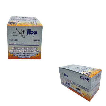 DOGG LBS PRE ROLLED CONES BLUE PAISLEY 1 1/4 SIZE 6pk 32 Per Pack DOGG LBS PRE ROLLED CONES BLUE PAISLEY 1 1/4 SIZE 6pk 32 Per Pack