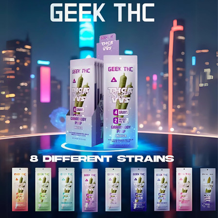 GEEK THC VVS SUGAR THC-A 2g PreRoll 2 Per Pack GEEK THC VVS SUGAR THC-A 2g PreRoll 2 Per Pack