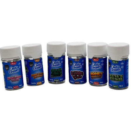ONLY GRAMS Liquid Diamond THC-A 0.5g PreRolls 5 ONLY GRAMS Liquid Diamond THC-A 0.5g PreRolls 5