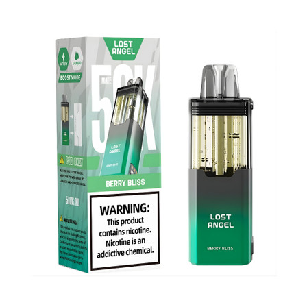 Lost Angel Mate 50K Puffs Disposable Vape Pod – Rechargeable High-Capacity Device