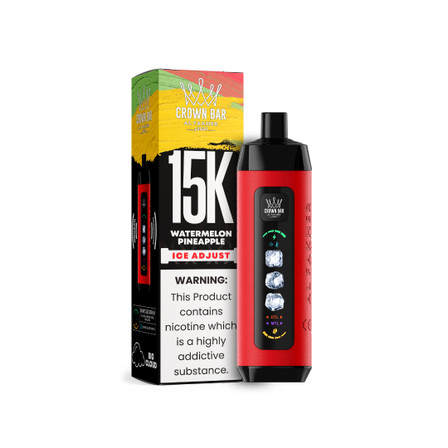 AL Fakher Crown Bar 15000 Puffs Disposable Vape with Ice Adjust