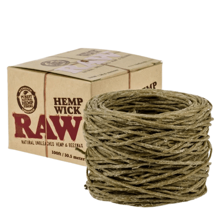 RAW HEMP WICK BALL 100Ft / 30.5 meters and 250ft/76 meters EUROPEAN EDITION RAW HEMP WICK BALL 100Ft / 30.5 meters and 250ft/76 meters EUROPEAN EDITION