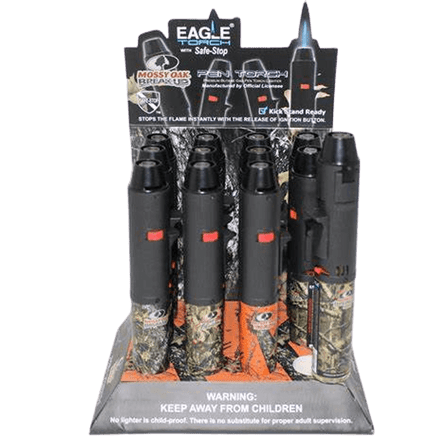 Mossy Oak Torch Gun Pen 7" Inch - Torch Lighter Butane Refillable - Pt132mok-12 Per Box Mossy Oak Torch Gun Pen 7" Inch - Torch Lighter Butane Refillable - Pt132mok-12 Per Box