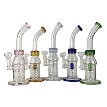 9" BEND NECK - FANCY - WATERPIPE 9" BEND NECK - FANCY - WATERPIPE