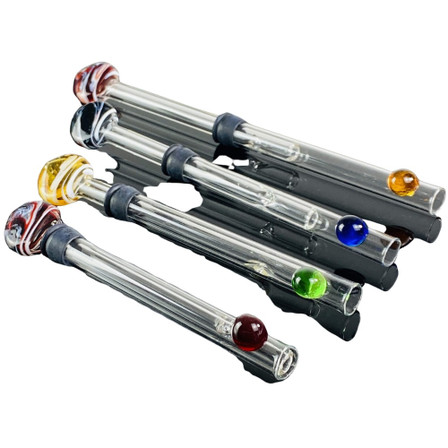 Glass Blunt - 6" Inch -  4 Per Pack