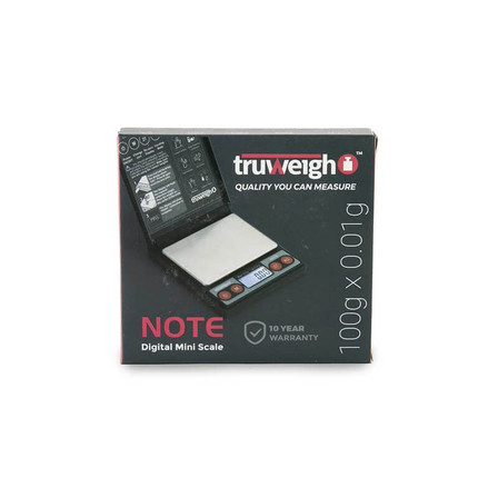 TRUWEIGH - NOTE MINI SCALE - 100gX0.01g - BLACK
