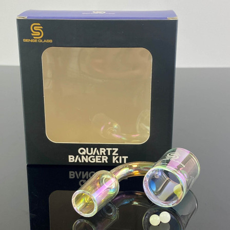 sense-glass-rainbow-flat-top-quartz-banger-kit-90-19m sense-glass-rainbow-flat-top-quartz-banger-kit-90-19m