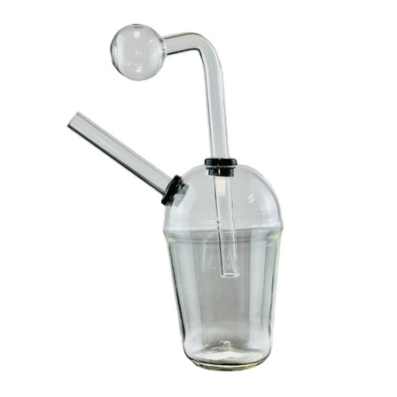 OIL BURNER 5" INCH - CLEAR GLASS - ASSORTED DESIGN